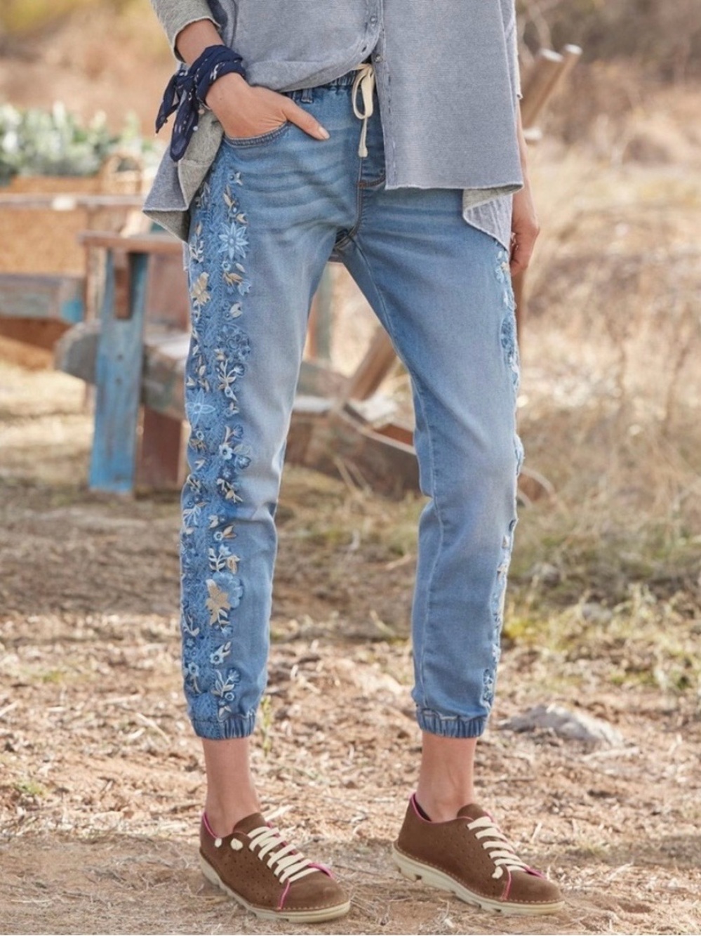 DRIFTWOOD Coastal Swell Joggers from Sundance